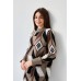 Knitted dress "Mirage" cappuccino 